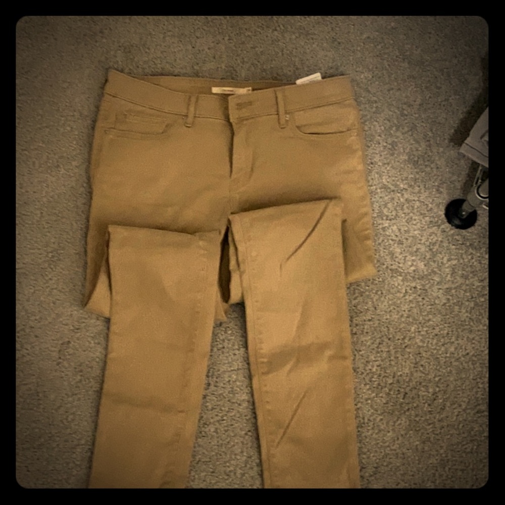 Khaki jeans